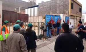 desalojo de un predio abandonado