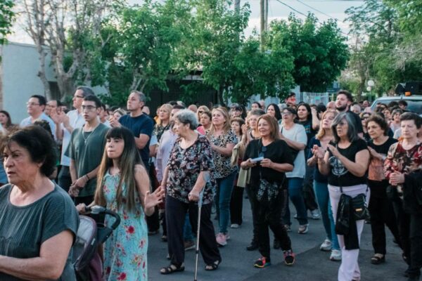 EL INTENDENTE DE RAWSON PARTICIPÓ EN LA PROCESIÓN DE LA VIRGEN DE FÁTIMA EN SAN JUAN