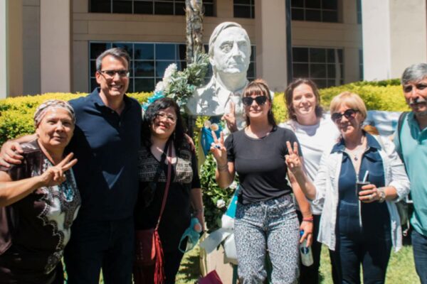 HOMENAJE A NÉSTOR KIRCHNER EN SAN JUAN: EL INTENDENTE DE RAWSON LO RECUERDA CON RESPETO