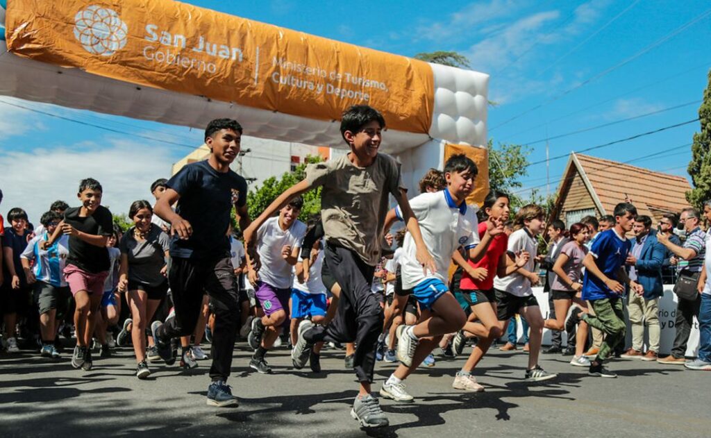 maratón juegos intercolegiales