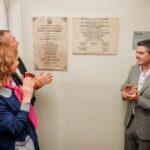 Marcelo orrego inaugura un jardín