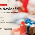 La Dirección de Economía Social del Ministerio de Familia y Desarrollo Humano de San Juan organizará la feria Navidad Emprendedora el próximo 6 de diciembre, de 8:30 a 13:30 horas, en la Plaza Seca del Centro Cívico. Más de 90 emprendedores de toda la provincia exhibirán productos únicos y originales para las festividades.