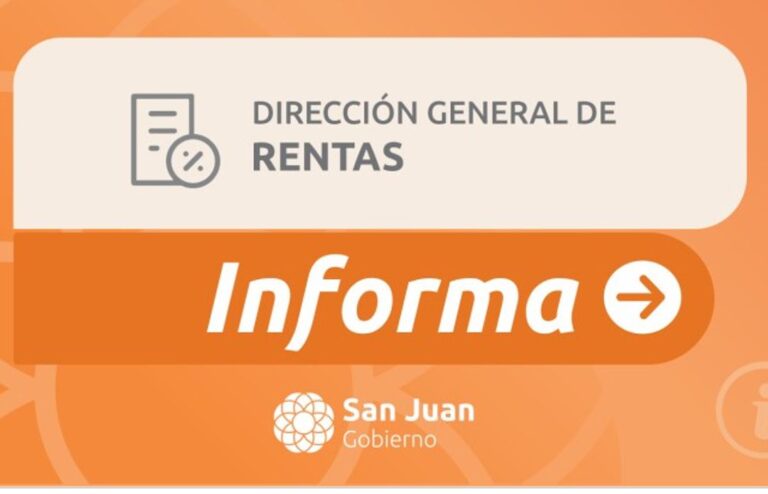 La Dirección General de Rentas de San Juan anunció que los contribuyentes que estén al día en el pago de impuestos Inmobiliarios y de Radicación de Automotores al 31 de diciembre de 2024, obtendrán un descuento del 15% durante 2025.