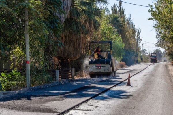 SAN JUAN FINALIZA LA PAVIMENTACIÓN DE LA RUTA PROVINCIAL 5 EN RAWSON