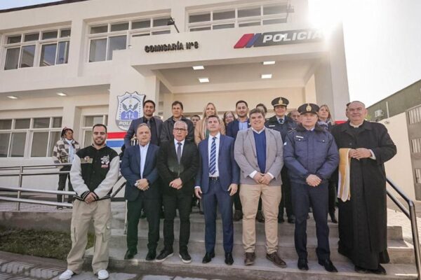 SAN JUAN INAUGURÓ UNA NUEVA COMISARÍA EN MEDIA AGUA PARA FORTALECER LA SEGURIDAD CIUDADANA