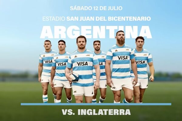 LOS PUMAS ENFRENTAN A INGLATERRA EN SAN JUAN EN UN PARTIDO HISTÓRICO