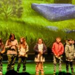 Con la sala colmada, el Teatro del Bicentenario fue escenario de una propuesta artística pensada para los más chicos, impulsada por la Fundación Banco San Juan junto al Ministerio de Turismo, Cultura y Deporte. La actividad forma parte del programa Con la música a otra parte.