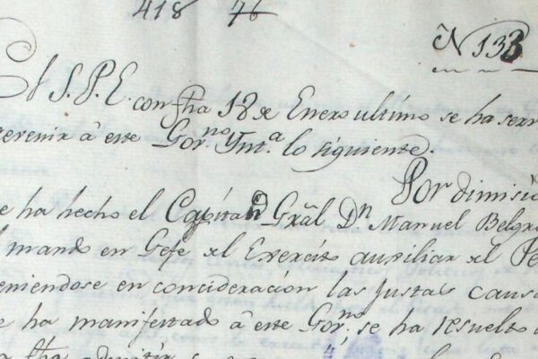 DOCUMENTOS HISTÓRICOS DE SAN MARTÍN FUERON PRESENTADOS POR EL ARCHIVO GENERAL DE SAN JUAN