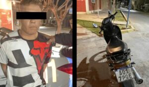 Momentos de extrema tensión se vivieron en la localidad de Rawson cuando un grupo de vecinos sorprendió a un delincuente en pleno intento de robo de una motocicleta. El hecho ocurrió durante la noche del viernes, en una zona muy transitada del barrio.