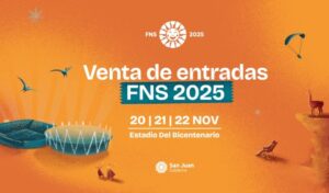 El Gobierno de San Juan anunció que este jueves 16 de octubre, desde las 13 horas, comenzó la venta virtual de entradas para la Fiesta Nacional del Sol 2025 “San Juan, Mi Tierra Querida”, a través del sitio Autoentrada. Los precios varían entre $10.000 y $35.000, según la ubicación, mientras que el acceso general a la feria y al show del velódromo tendrá un valor de $5.000.