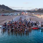 Más de 100 atletas de distintas provincias y del exterior participaron en una nueva fecha del Campeonato Argentino de Triatlón, en un imponente marco natural. La competencia incluyó las modalidades Sprint y Súper Sprint.