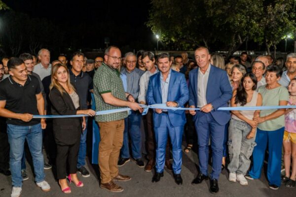 ORREGO INAUGURÓ OBRAS CLAVE EN LA DIFUNTA CORREA Y AVANZA EL MASTER PLAN EN VALLECITO