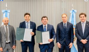 En el marco de la Expo San Juan Minera 2026, el gobernador Marcelo Orrego encabezó un importante encuentro institucional junto a mandatarios provinciales y funcionarios nacionales en las instalaciones de EPSE, ubicadas en Pocito.
