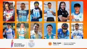 San Juan tendrá una importante representación en los Juegos Suramericanos ODESUR Santa Fe 2026, con doce atletas de elite que integrarán la delegación argentina en la competencia continental. El evento se desarrollará del 12 al 26 de septiembre en las ciudades de Santa Fe, Rosario y Rafaela y reunirá a destacados deportistas de distintos países de la región en una nueva instancia del ciclo olímpico.