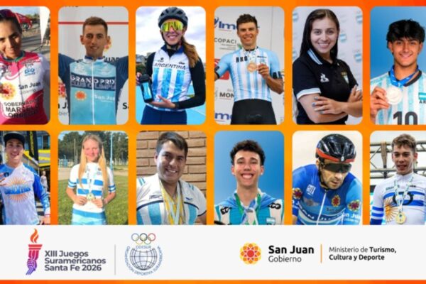 DOCE ATLETAS SANJUANINOS REPRESENTARÁN A ARGENTINA EN LOS JUEGOS SURAMERICANOS